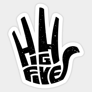 High five Sticker